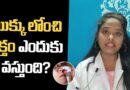ముక్కు లోంచి రక్తం ఎందుకు వస్తుంది ? || How To Prevent Bleeding in Nose || Telangana TV